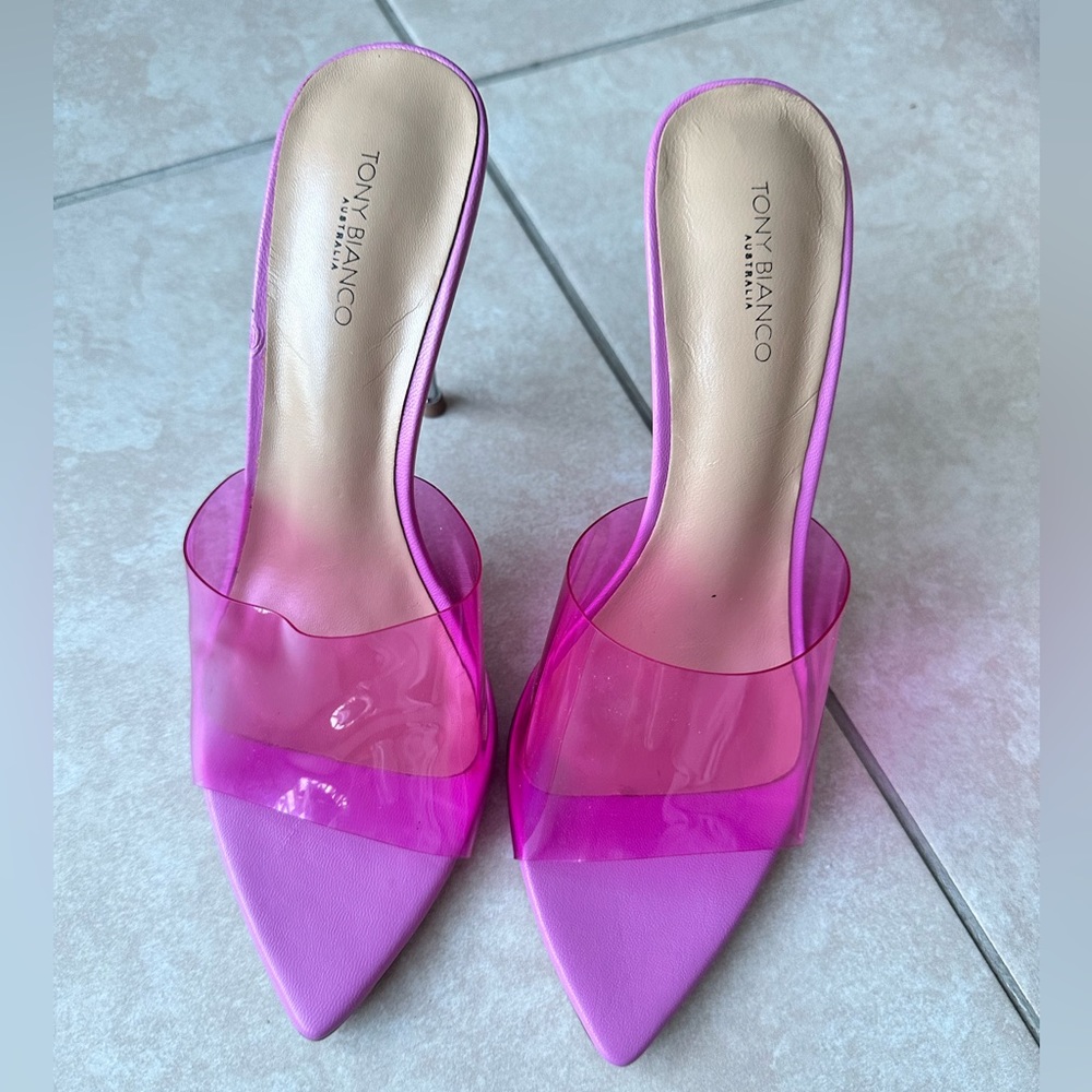 Tony Bianco Mylo Heel in Pink - Picture 6 of 10